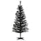 4ft. Pre-Lit Tinsel Artificial Christmas Tree, Clear Lights